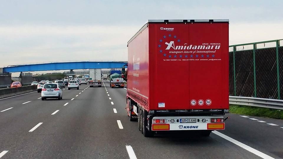 Amidamaru Truck on Highway